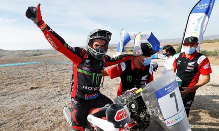 Kevin Benavides, ganador del Andalucía Rally