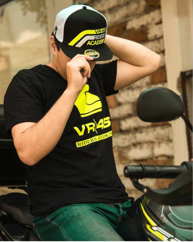 Perla diferencia piel Gorras VR46, para fanáticos de Valentino Rossi | Motociclo