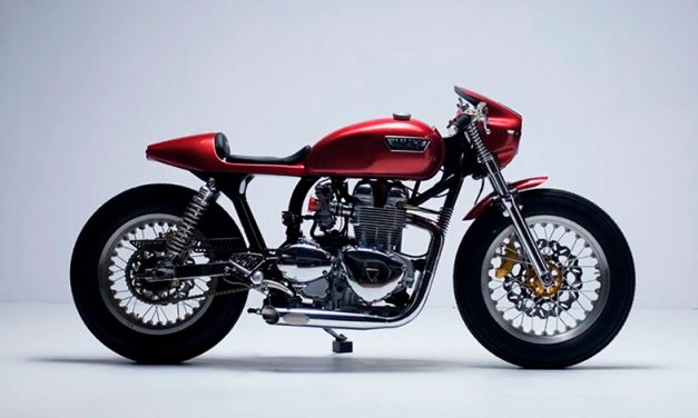 La Gullwing X, una atractiva moto estilo Café Racer