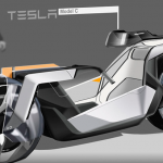 ¡De impacto!, la moto futurista de Tesla