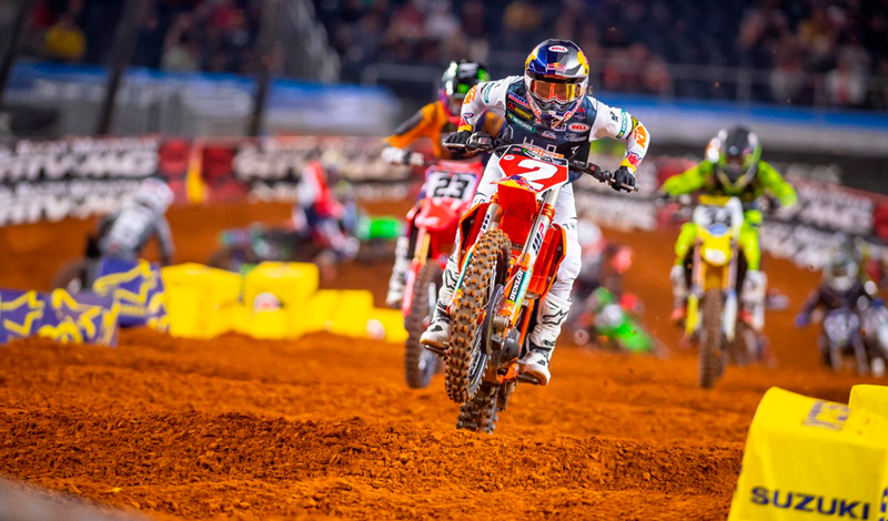 Cooper Webb y su tercera victoria consecutiva en AMA SX