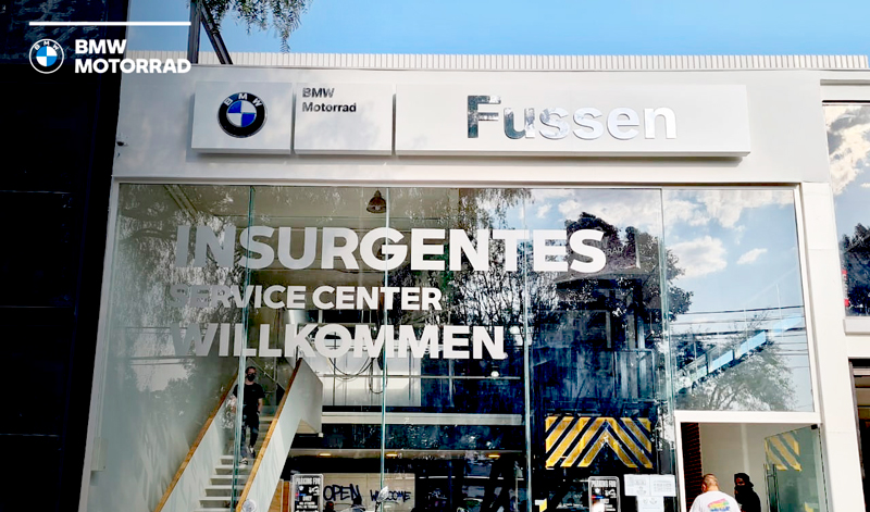 BMW Motorrad Fussen Insurgentes