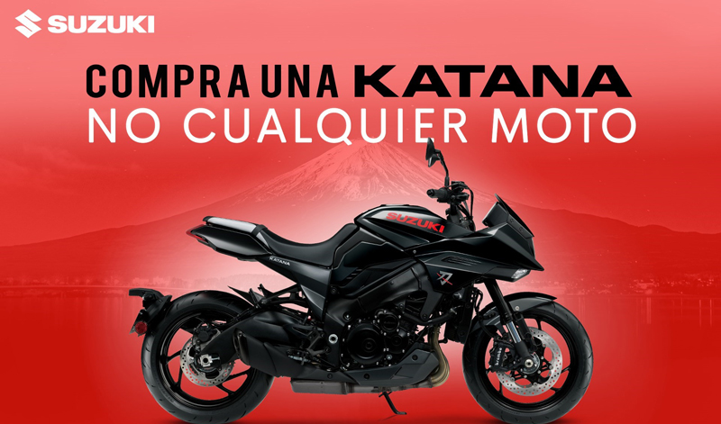 Suzuki KATANA, una moto inigualable