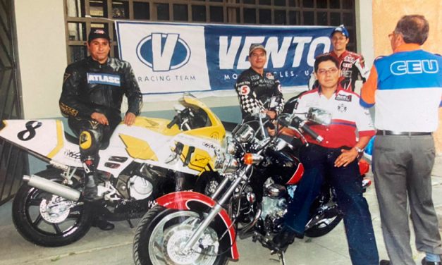 Vento y su historia en las carreras