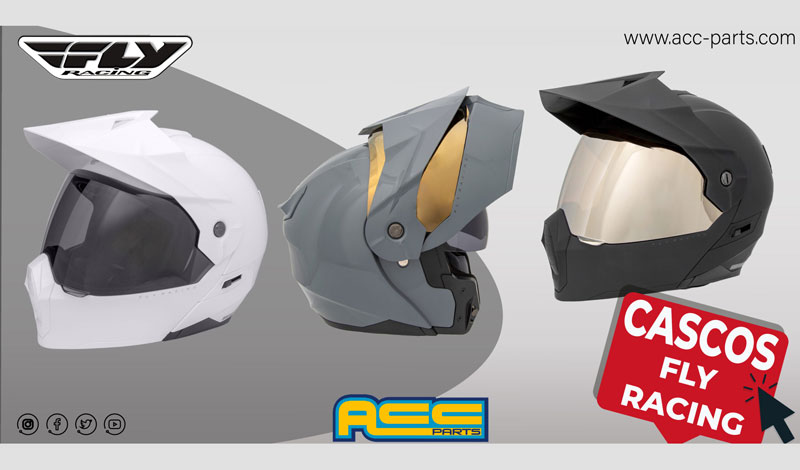 CASCOS FLY RACING: tecnología al límite