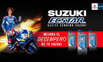 Aumenta el poder de tu Suzuki con aceites genuinos Ecstar