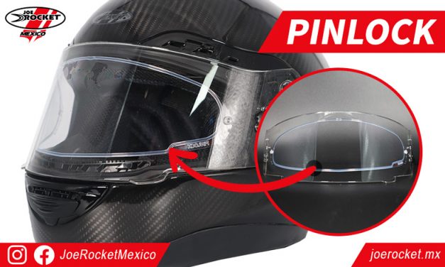 Dile adiós a la vista empañada en tus cascos con PINLOCK de Joe Rocket