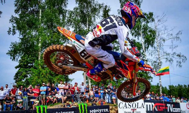 Jorge Prado, ganador del MXGP de Letonia 2021