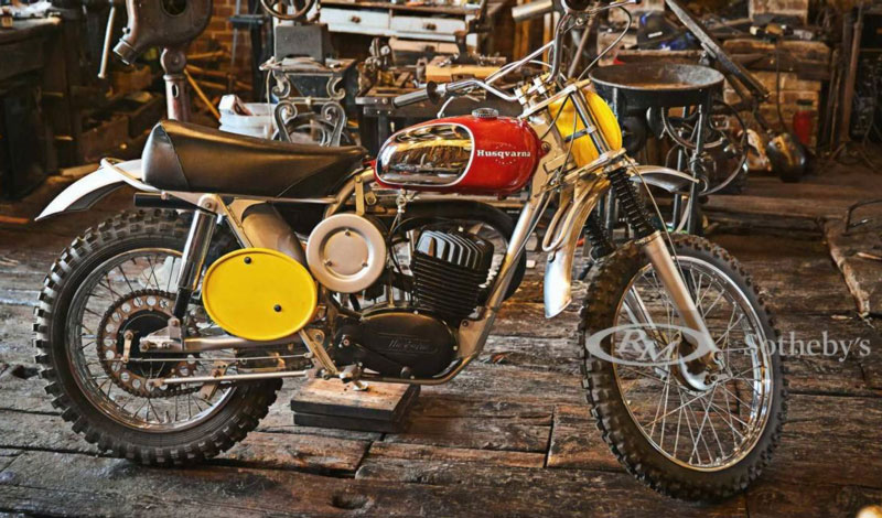 A subasta la Husqvarna Viking 360 de Steve McQueen