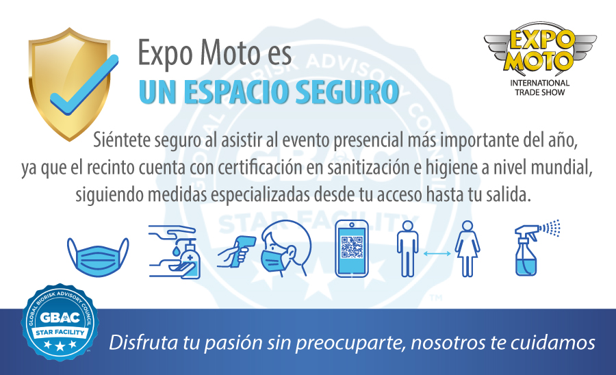 Expo Moto, un evento con la seguridad que te mereces