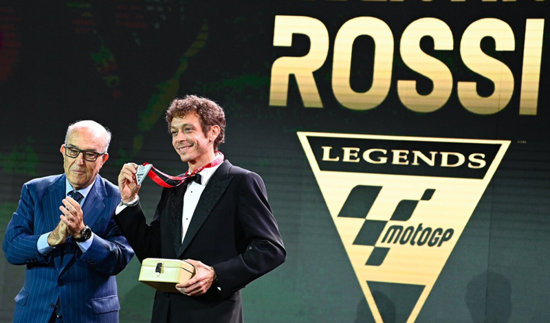 Rossi nombrado MotoGP ™ Legend