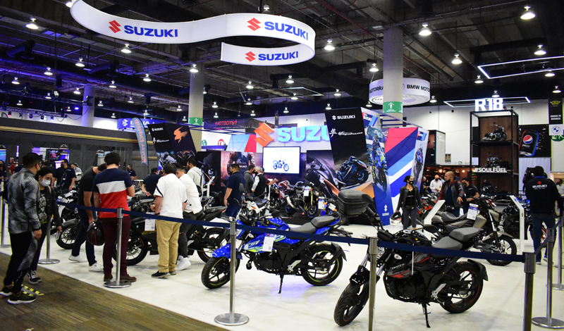 SUZUKI también se lució en EXPO MOTO 2021