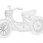 Brixton patenta una motocicleta eléctrica estilo minimalista