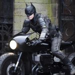 Batman y su nueva Batcycle