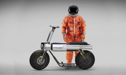 Stellar Landcraft, una moto eléctrica para soñar en el espacio mientras ruedas