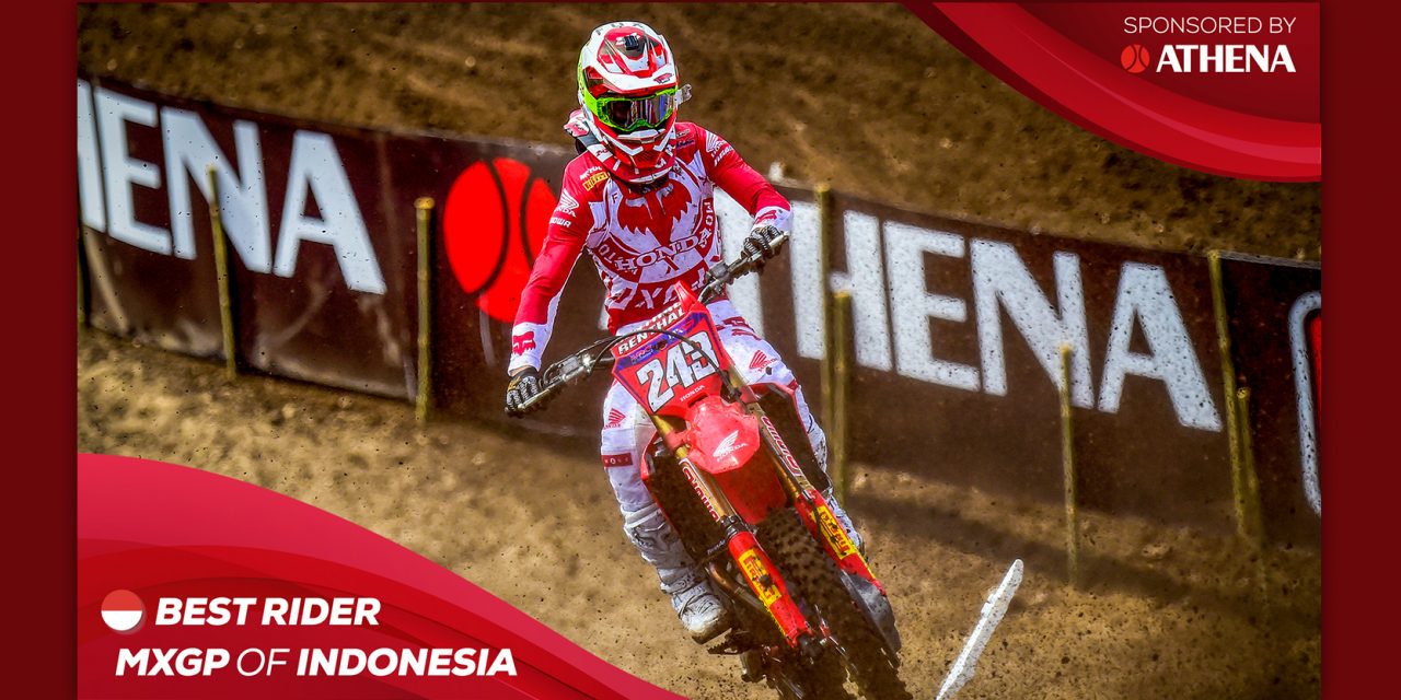 Tim Gajser, el mejor piloto en el MXGP de Indonesia