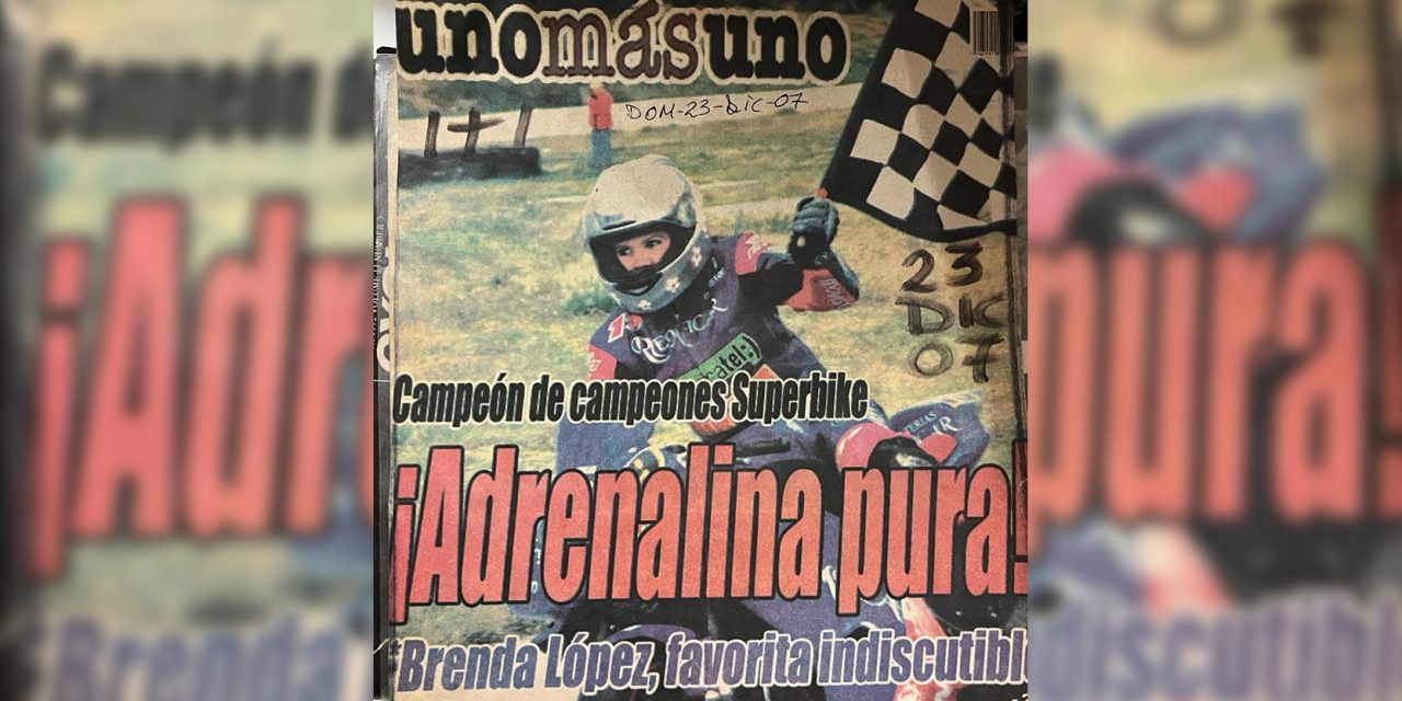 Brenda López, inolvidable ícono femenino del motociclismo