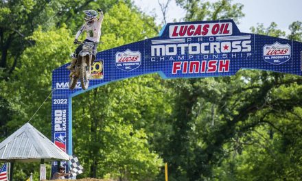 Eli Tomac, ganador de la séptima ronda del campeonato de AMA Motocross