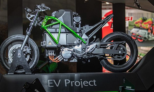 Kawasaki nos sorprenderá con 2 modelos eléctricos este 2023