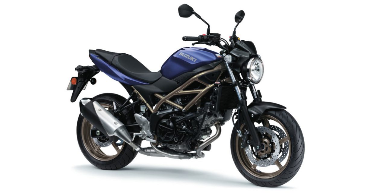 La Suzuki SV 650 2023 llega con su nueva gama