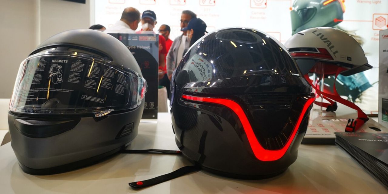 Tecnología aplicada en un casco para evitar accidentes