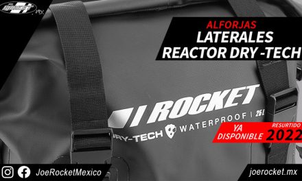 Alforjas laterales Reactor Dry-Tech con Joe Rocket