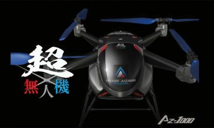 Un dron con motor de una Suzuki GSX-R1000