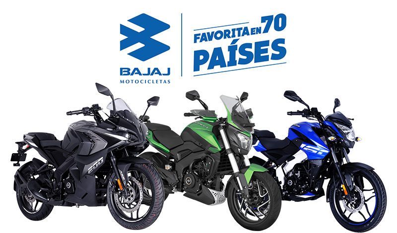 BAJAJ presentará modelos con alta tecnología en Expo Moto 2022