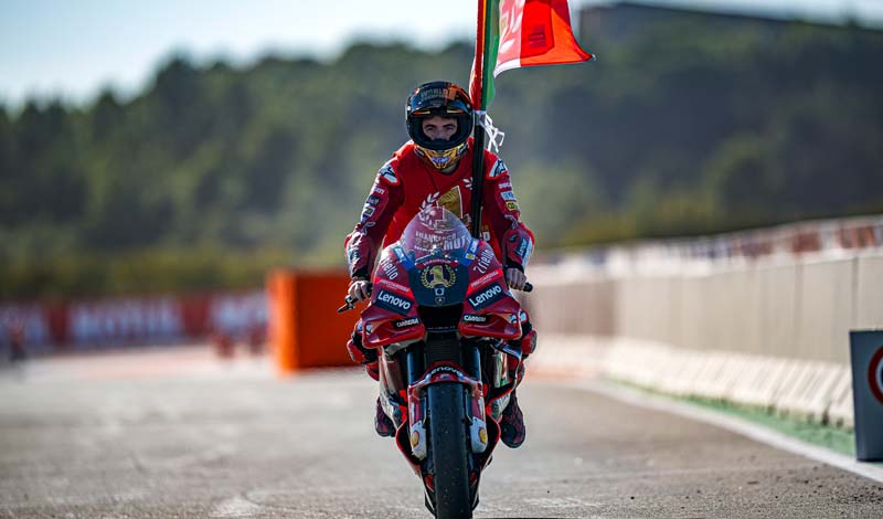 Francesco Bagnaia, nuevo campeón del Mundo de MotoGP 2022