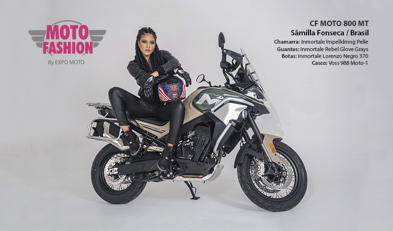Sâmilla y la CFMOTO 800MT