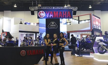 Yamaha con un espectacular stand en Expo Moto