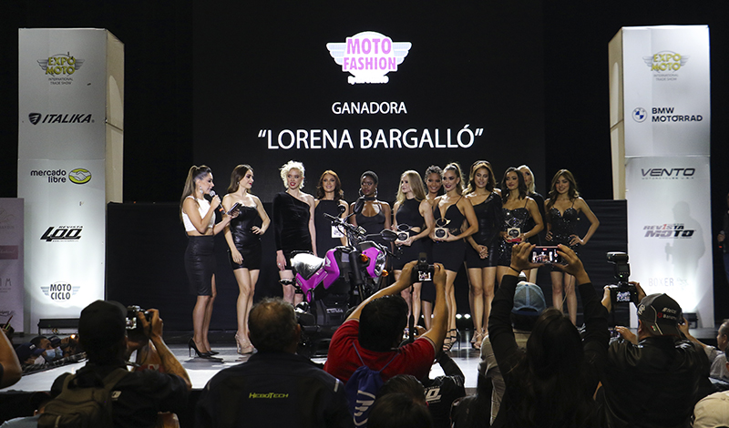 Lorena Bargalló, la española ganadora de Moto Fashion en Expo Moto
