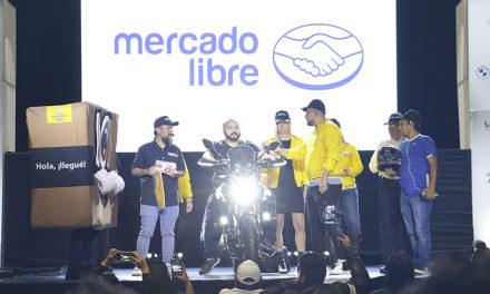 Mercado Libre y Vento obsequiaron una Alpina 300 en Expo Moto