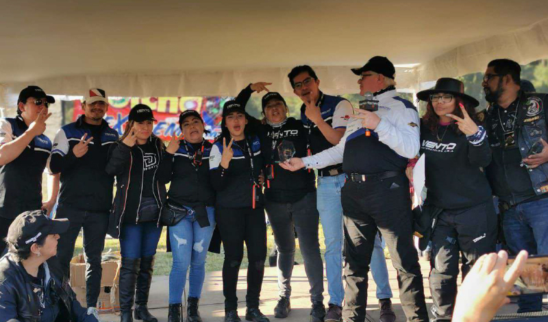 Así se vivió el día del motociclista en la cuarta fecha de los Vento Days