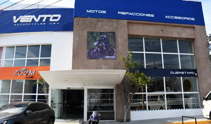 Vento Motorcycles ahora en Querétaro