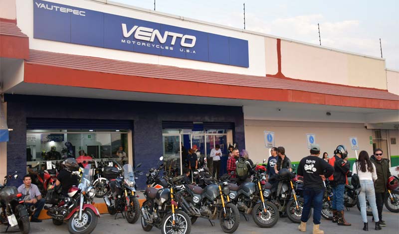 Vento Motorcycles inauguró su primer agencia del año, Vento Yautepec