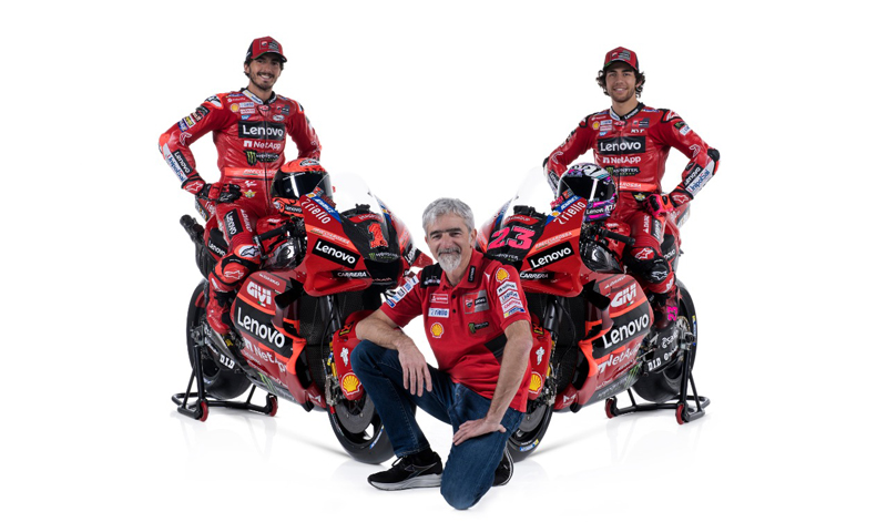 Campioni in Pista: presentado el Ducati Lenovo Team 2023 en Madonna di Campiglio