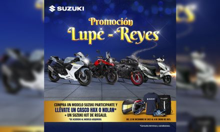 Inicia el año rodando una moto con la promoción Lupe – Reyes de Suzuki