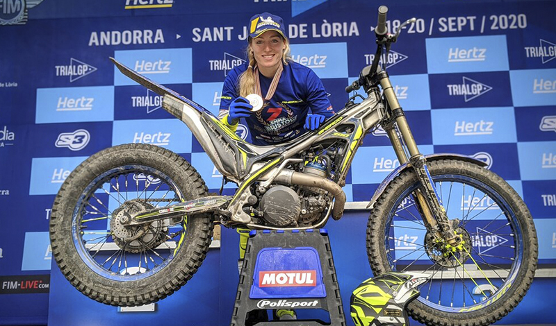 Emma Bristow cuenta su historia de éxito como campeona en trial femenino