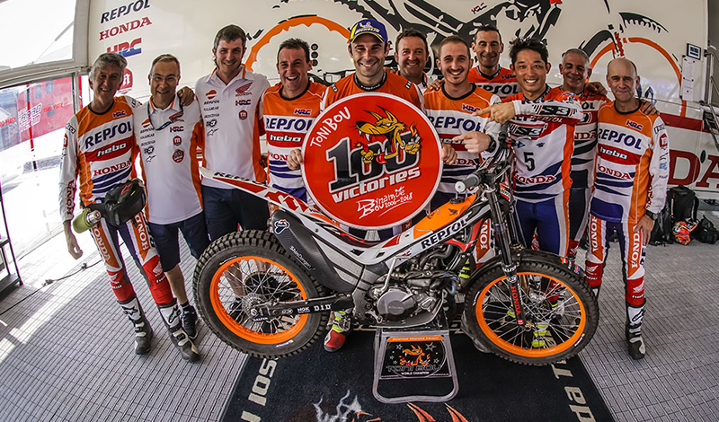 Toni Bou, el deportista de trial más laureado de todos los tiempos