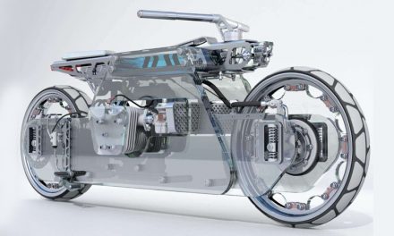Concept Nuclear: una moto diseñada a prueba de balas