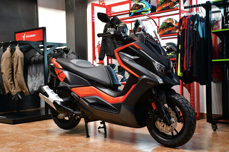 Llega a México la nueva DTX 350 de KYMCO