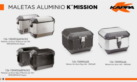 Maletas de aluminio K´Mission de Kappa en ACC DESA