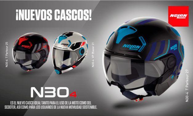 El casco N30-4 es la última innovación tecnológica de Nolan