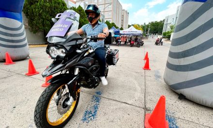 Pista de manejo en Expo Moto GDL