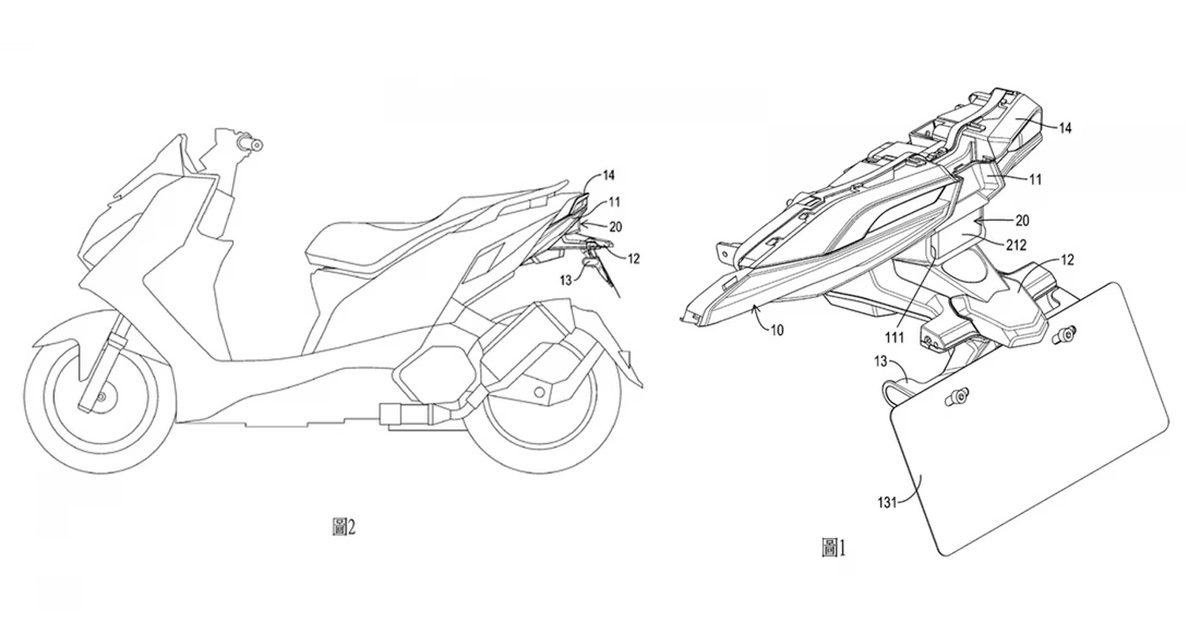 KYMCO presenta prototipo de scooter con sensor trasero