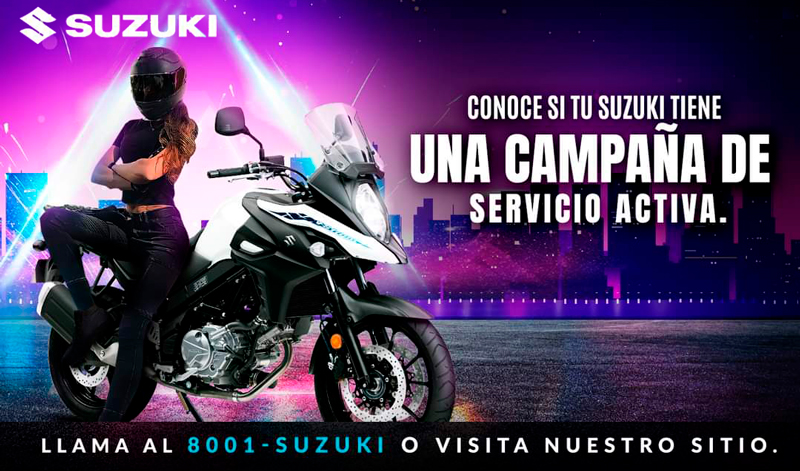 ¡Mantén a tu Suzuki en óptimas condiciones!