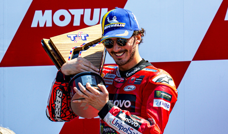 Bagnaia conquista Assen con su cuarta victoria de la temporada