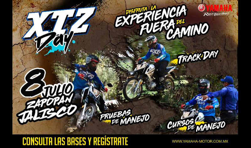 XTZ Day de Yamaha, tu oportunidad de vivir la adrenalina