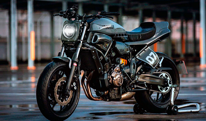 Yamaha XSR700 Tyrant, inspirada en el lema “The Dark Side of Japan”